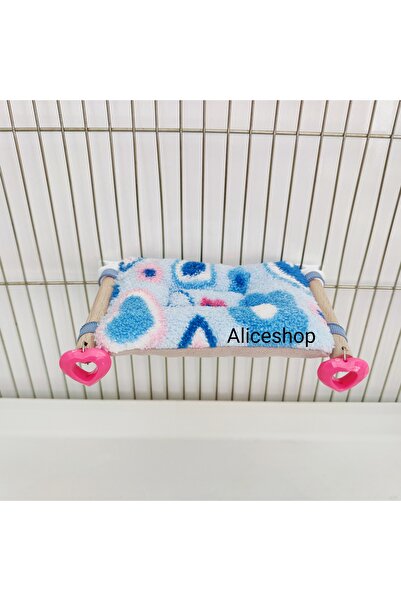 aliceshop Set of 3 Bird Bed Swing Bulk Perches for Cockatiels and Birds of Various Sizes