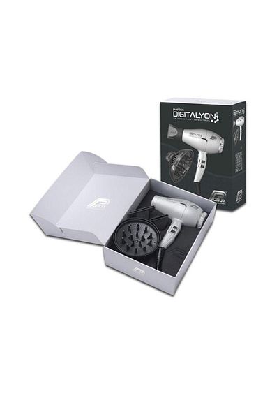 Parlux Set uscator de par profesional Parlux Digitalyon Argintiu