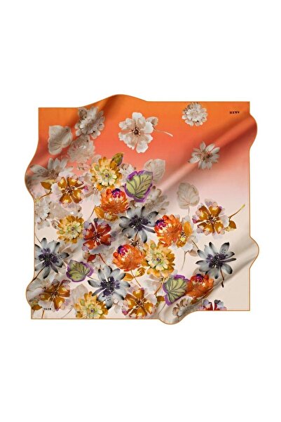 Aker Μεταξωτό μαντήλι Tivil 8677713-961 47727 Κρεμ Μικτό σχέδιο