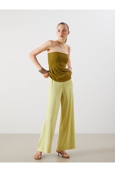 LC Waikiki Women's Trousers with Elastic Waist