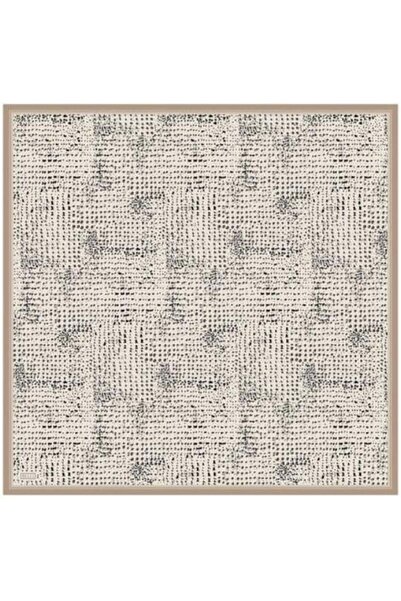 Belli Tivil İpek Eşarp 4029 - 52 Krem Karışık Desen