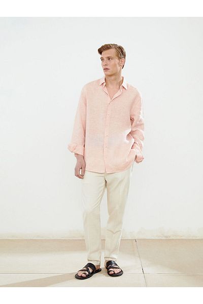 LC Waikiki Ανδρικό παντελόνι New Season Standard Fit Λινό Μικτό - S5BO92Z8
