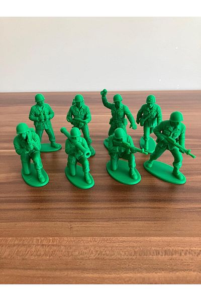 genomera 9 Piece Soldier Toy Set