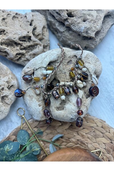 SEDEF TAKI Taşlı Vintage kısa boyun kolye