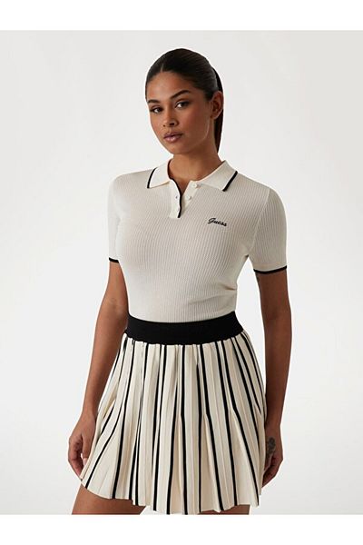 Guess Polo Women's Active Knitwear Polo T-Shirt