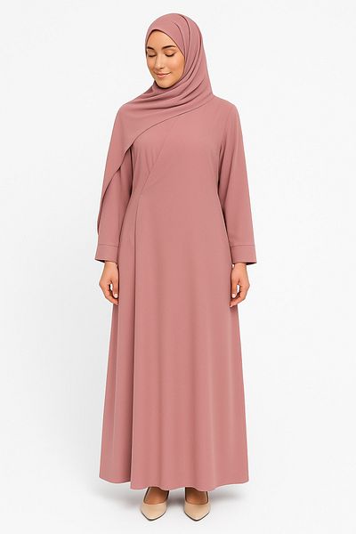 Misue Handmade Medina Silk Double Breasted Prayer Dress + Shawl, Silk Dressing Gown, Dowry Prayer Dress, Mevlüt Dress