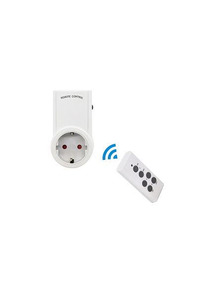 zeevos Universal socket with remote control ZEEVOS, 230Vac/50Hz, 16A, frequency 433mhz, remote control 30m