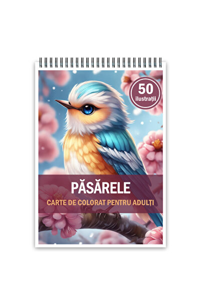 Legendary Gifts Βιβλίο ζωγραφικής, 50 εικόνες, Πουλιά