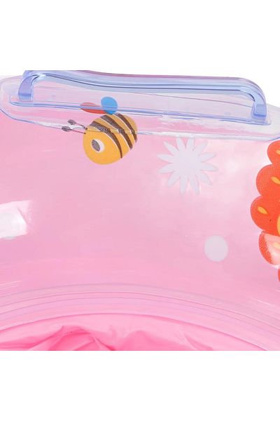 Picodino Swim ring with panties and handles, 6 months - 4 years, diameter 50 cm, Leo, pink