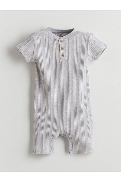 LC Waikiki Lcw Crew Neck Baby Boy Jumpsuit Fast Fashion