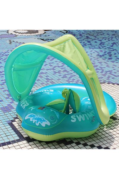 Picodino Swimtrainer boat ring with panties and removable sunshade, 6-36 months, 60x55x48 cm