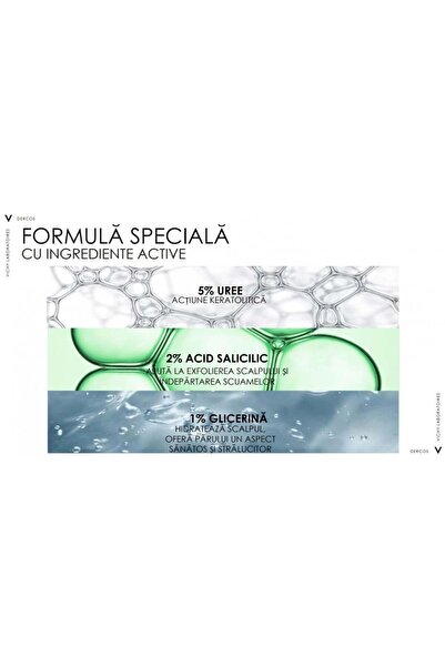 Vichy Șampon tratament keratoreductor Dercos PSOlution, 200 ml