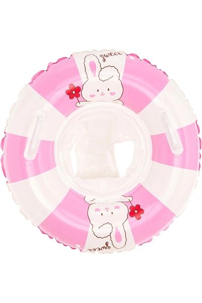 Picodino Swim ring with panties and handles, Bunny, Pink, 1-4 years, diameter 57 cm