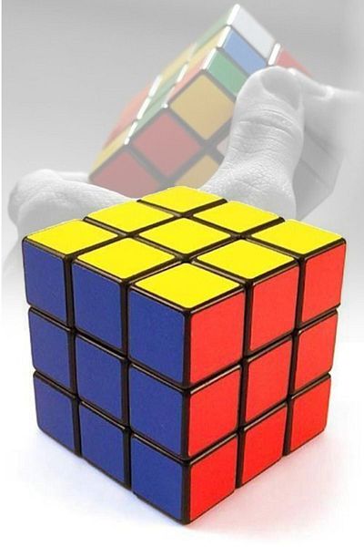Bundeba Intelligence Cube Toy Intelligence Mind Skill Developer Magic Intelligence Cube Plastic Cube