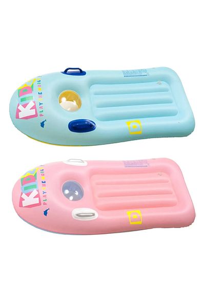 Picodino Inflatable swimming board with handles for children, 120 x 60 cm, 3 years+, pink