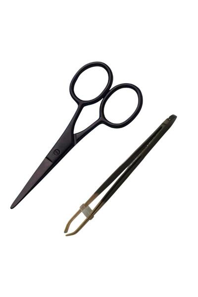 QUEENVİP مقص الحواجب والشارب % مقص الحواجب والشارب/ملاقط التكنولوجيا النانوية