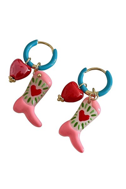 CHARMLUCKY Cam Boot Charm Earring