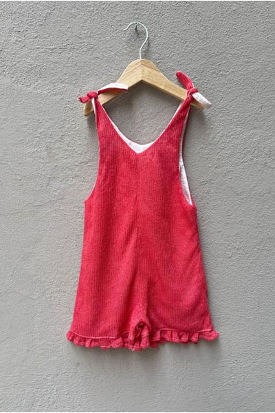 BabyDia Jumpsuit with Tie-Up Shorts