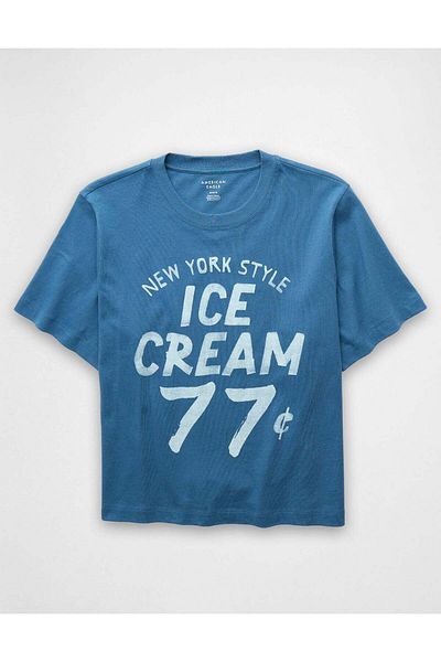 AMERICAN EAGLE AE Oversized Food Graphic T-Shirt