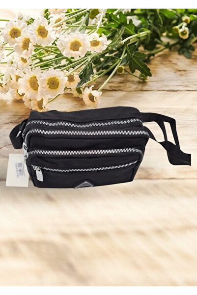 OEM Geanta de umar pentru femei R88014, curea reglabila, black