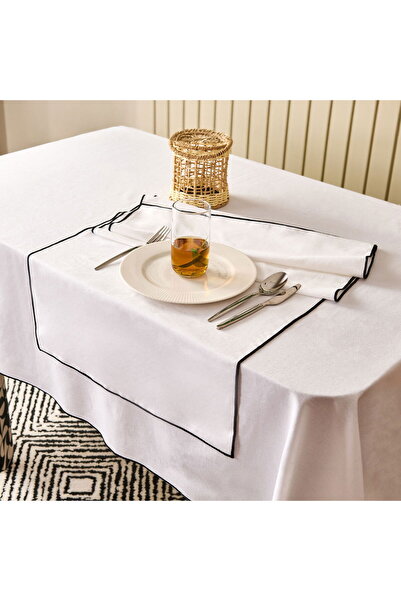 MATMEL Soft Elegant Runner - White - 50X140 cm