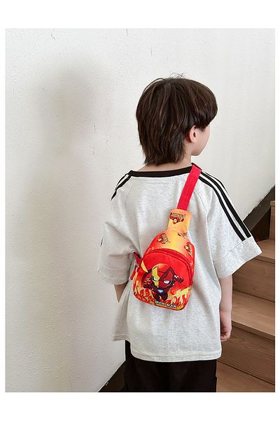 CEDAN Kid's Durable Nylon Zipper Closure, Adjustable Strap, Vibrant Superhero Graphics