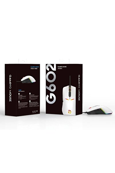 Trio TRİO G602 Beyaz Gaming Mouse – Yüksek Performanslı, Ergonomik ve Hassas ...