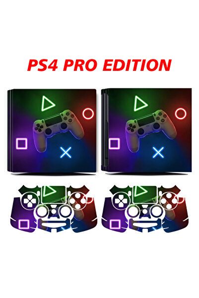 KT Decor Gamer Playstation 4 Full Sticker Kaplama Seti