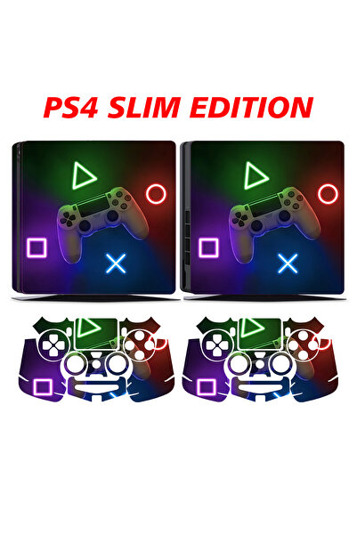 KT Decor Gamer Playstation 4 Full Sticker Kaplama Seti