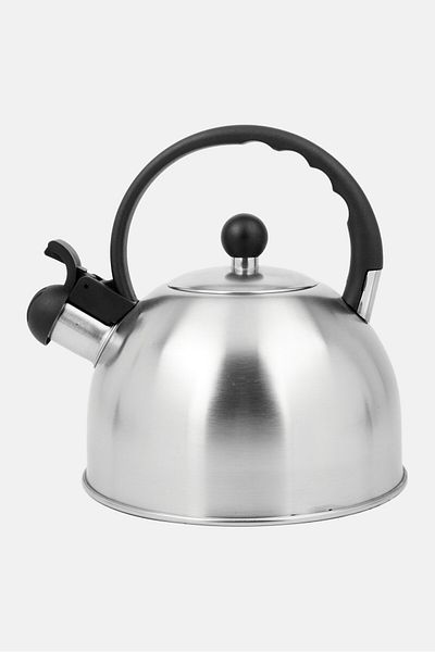 Tru Craft Tea Kettle 2,5 L Capacity, Silver/Black