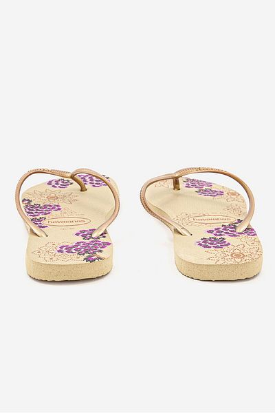 Havaianas Women Style 2 Slim Organic Flip Flops, Sand Grey