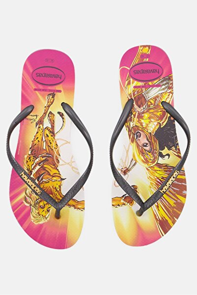 Havaianas Women Style 2 Herionas Flip-Flop Slipper, Beige/Dark Grey