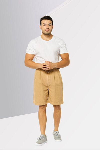 Gant Men Solid Chino Short, Tan