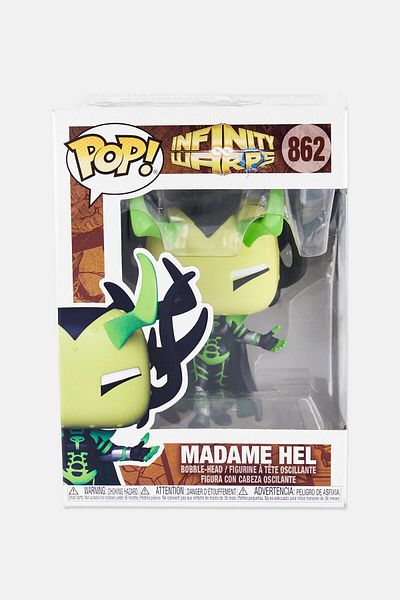 Funko Pop 862 Marvel Infinity Warps Madame Hel Collectable Vinyl Figure