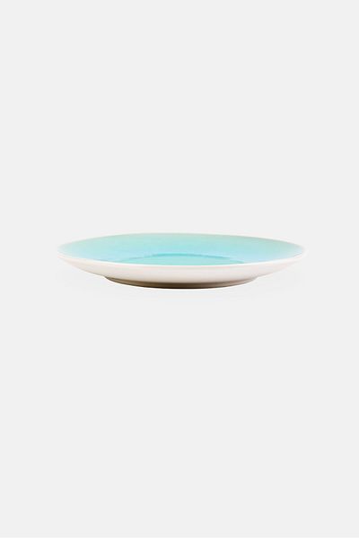 Fissman Ceramic Dessert Plate Celine Series, Teal