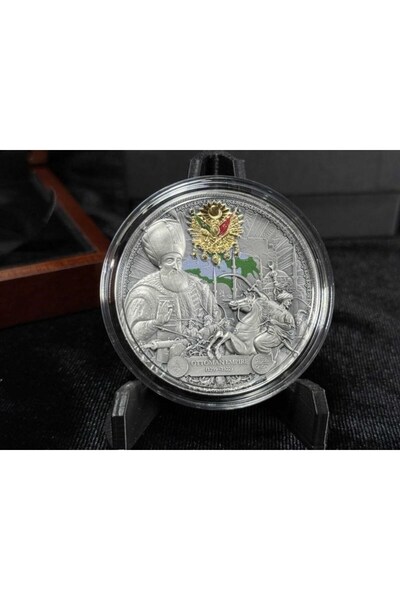 Darphane Cameroon 2000 Francs 2024 Ottoman Empire - Osmanlı Imparatorluğu 2 Oz (.999) Gümüş Para