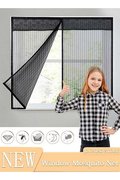 Generic DUNISO Window Mosquito Net, Anti-Mosquito Removable Screen