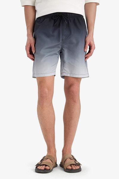 DeFacto Regular Fit Gradient Printed Mesh Lined Above Knee Sea Shorts Z6873Az25Hs