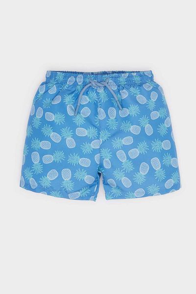 DeFacto Pantaloni scurți de baie cu model pentru bebeluși E3517a525sm
