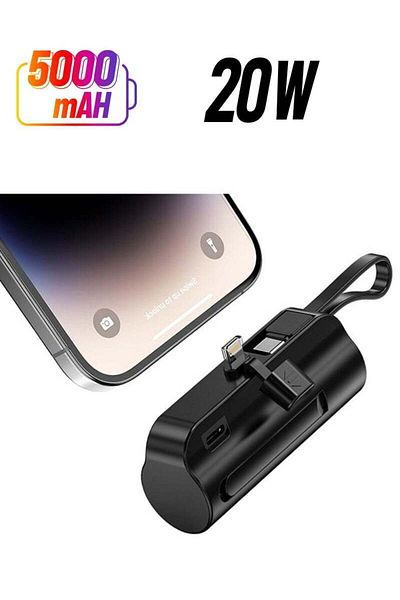 COOYA 5000mah Mini Power Bank,Portable Charger Battery Pack.