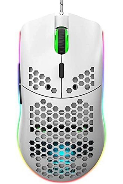 airbee Gaming Mouse USB Wired RGB Honeycomb Design