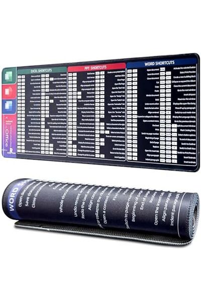ROCK POW Large Gaming Mouse Pad with Anti-Slip Surface