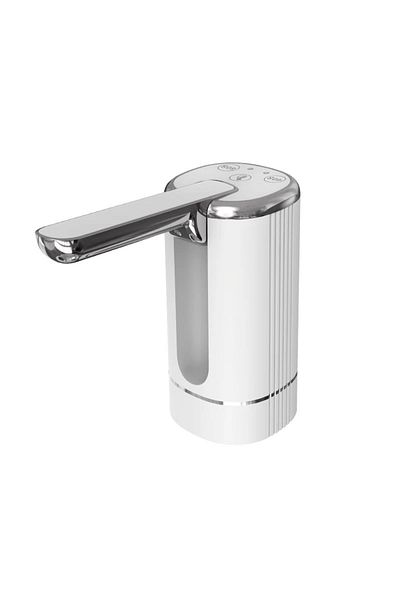 Choice White Water Dispensers Foldable Water Bottle Pump Automatic Dispenser Pump Button Control Portable E