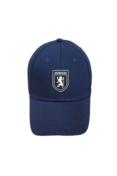 Giordano Cotton Twill Cap with Rubber Badge