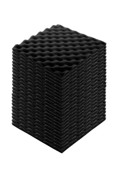 Generic 24-Piece Recording Studio Soundproof Wedge Foam