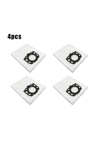 Choice 4 pcs For Karcher MV4 MV5 MV6 WD4 WD5 WD6 WD4000-WD5999 Robot Vacuums Cleaner Dust Bags Disposable N