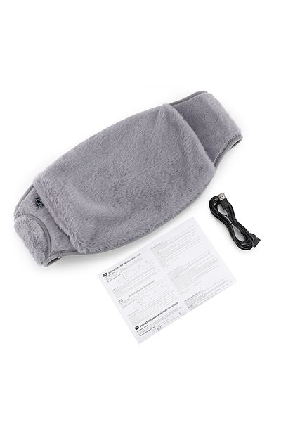 Choice type 1 gray Electric Heating Pad Waist Belt Hand Warmer Winter Heater Cold-proof Uterus Warming Pad