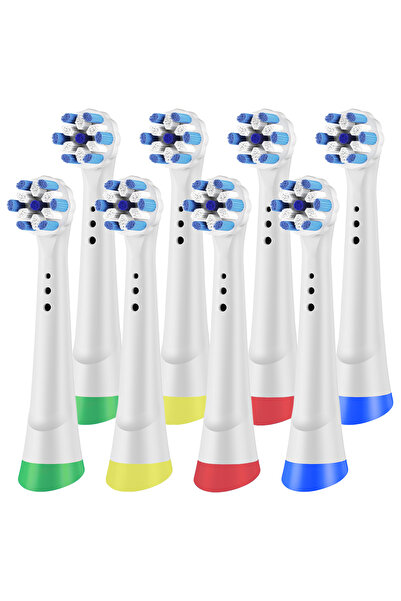 Choice3 White-8 Pcs Compatible with Oral B iO Electric Toothbrush Replacement...