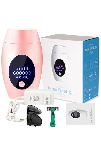 COOYA IPL Hair Removal Device Pink/Black