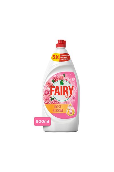 Fairy Rose Bloom Touch Of Vitamin E Dishwashing Liquid 800 ml